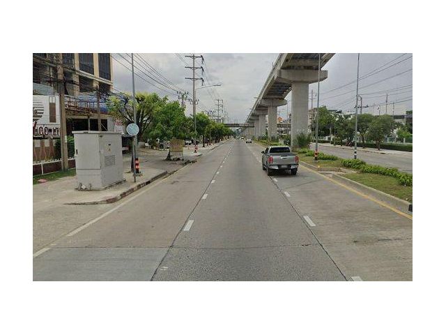 ขายที่ดิน ถนนเทพารักษ์ ติด MRT ศรีเทพา