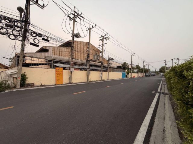 CP41ขายที่ดินพร้อมโรงงานซอยจงศิริทำเลติดถนนใหญ่ ตำหรุ-บางพลี