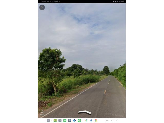 ที่ดิน10ไร่ ติดลาดยางต.ถนนโพธิ์ โนนไทย