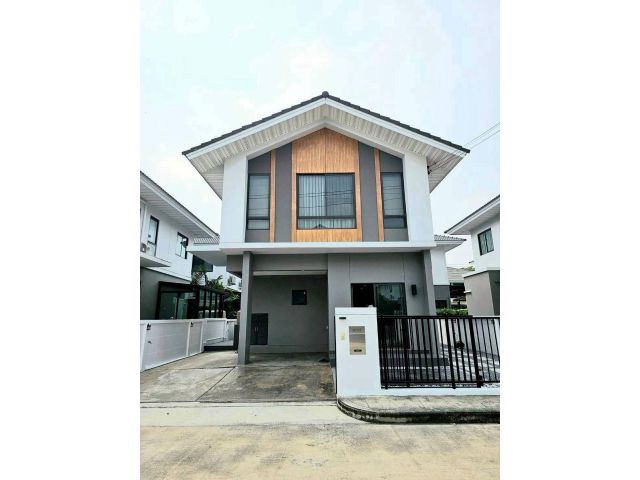หมู่บ้านเพอร์เฟคพาร์ค ราชพฤกษ์-346 ปทุมธานี บ้านแฝด 2 ชั้น สไตล์บ้านเดี่ยว ทำเลดี โครงการใหม่ พร้อมของแถมหลายรายการ