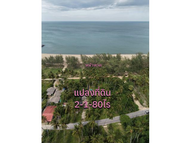 ที่ดินติดทะเล