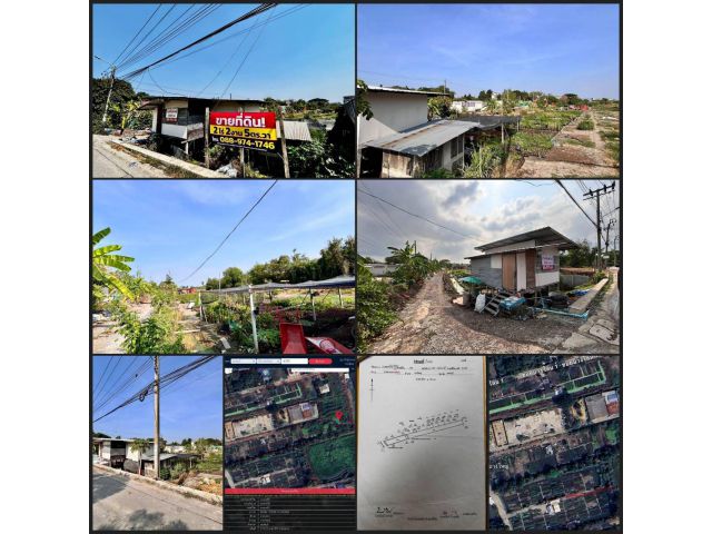 ขายที่ดิน หลังโรงถ่ายกันตนา อ.บางใหญ่ จ.นนทบุรี