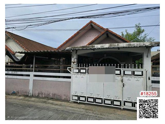 เช่า บ้านเดี่ยว ชั้นเดียว หมู่บ้านธนทรัพย์ (บางแวก 70) ใกล้ MRT สถานีเพชรเกษม 48