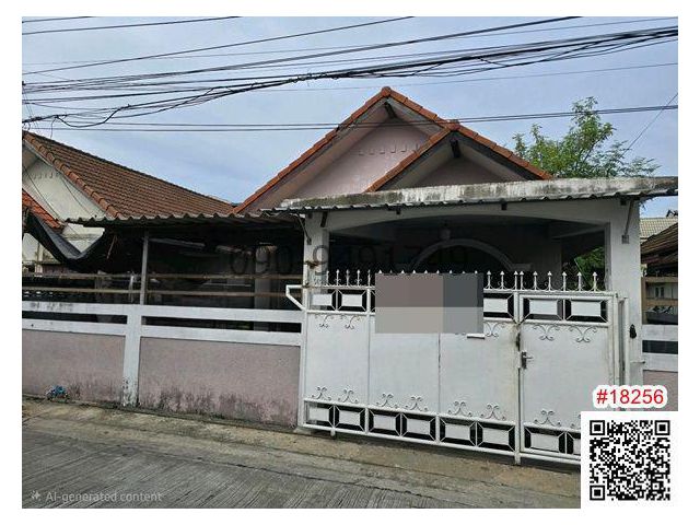 ขาย บ้านเดี่ยว ชั้นเดียว หมู่บ้านธนทรัพย์ (บางแวก 70) ใกล้ MRT สถานีเพชรเกษม 48
