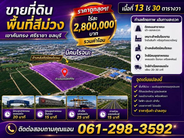 ที่ดินสีม่วง