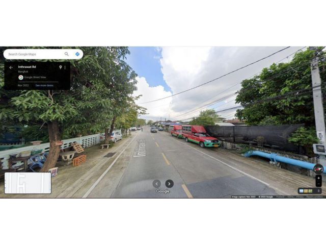 ที่ดินซอยอินทราวาส480ตรว.เข้าซอย70เมตร เหมาะสร้างบ้านอยู่อาศัย