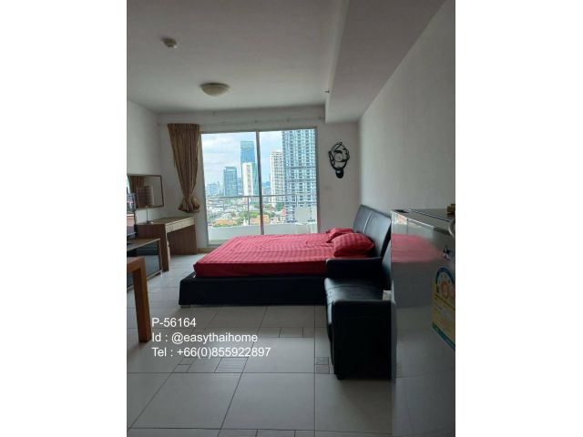 P-56164 ให้เช่า Supalai River Place (ศุภาลัย ริเวอร์ เพลส) | ห้องสตูดิโอ | วิวเมือง | ชั้น 19 | เฟอร์นิเจอร์ครบ