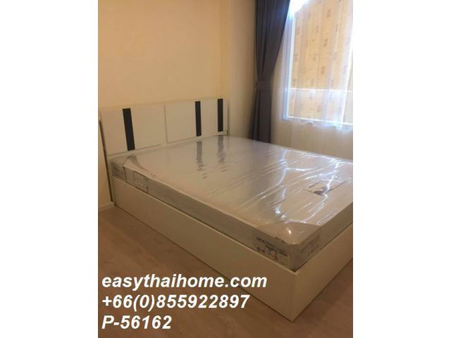 P-56162 ให้เช่า Aspire Sathorn Thapra (แอสปาย สาทร-ท่าพระ) | 1 ห้องนอน 1 ห้องน้ำ | วิวเมือง | ชั้น 15 | เฟอร์นิเจอร์ครบ
