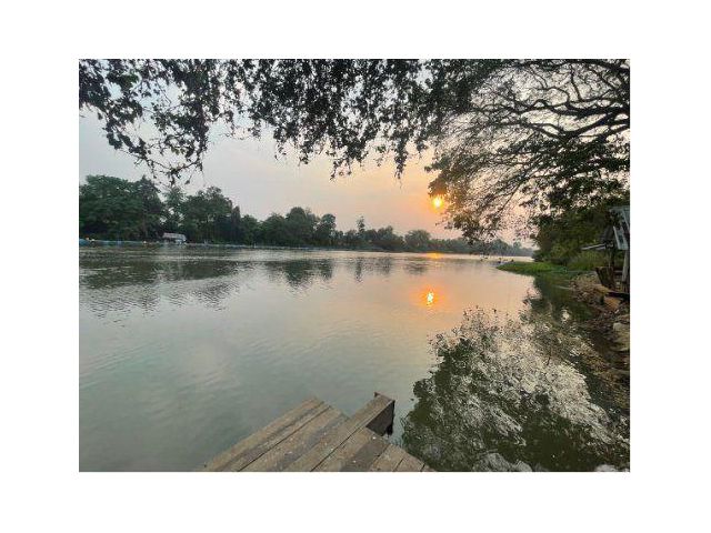 ขายที่ดิน 9 ไร่ ติดแม่น้ำแควน้อย ต.เกาะสำโรง อ.เมืองกาญจนบุรี จ.กาญจนบุรี