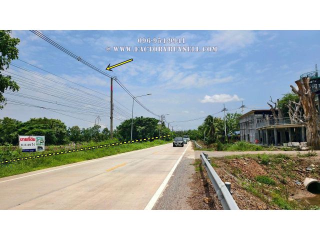 ขายที่ดิน คลองเขื่อน ฉะเชิงเทรา 6 ไร่ 3 งาน 45 ตร.ว. ใกล้แหล่งท่องเที่ยวสวนปาล์มฟาร์มนก ติดถนนบางตลาด–สวนปาล์ม