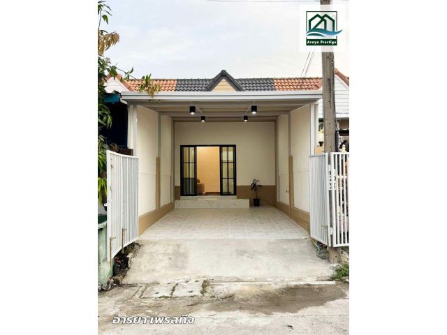 วโรชา5 บางบ่อ บ้านชั้นเดียวตกแต่งพร้อมเข้าอยู่