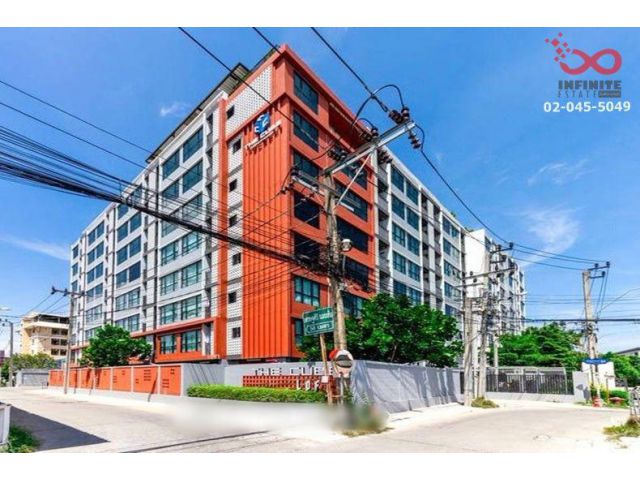 ขายคอนโด เดอะคิวบ์ ลอฟท์ ศรีนครินทร์-เทพารักษ์ 22 ตร.ม. ชั้น 4 วิวสระ ใกล้รถไฟฟ้าสายสีเหลือง
