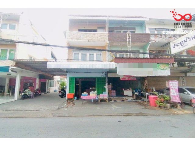 ขายอาคารพาณิชย์ 3 ชั้น ซอยเจริญราษฎร์ 7 บางคอแหลม 18 ตร.ว.