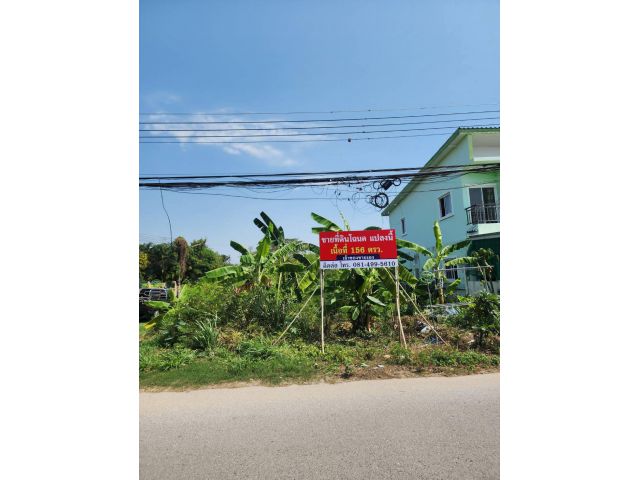 ที่ดินเปล่า ชุมชนสมอโพรง หัวหิน 156 ตรว