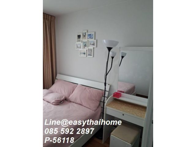 P-56118 ขายด่วน 1.8 ลบ. Regent Home Sukhumvit 81 ชั้น 6 คอนโดแต่งสวยพร้อมอยู่ ใกล้ BTS อ่อนนุช Line ID: @easythaihome