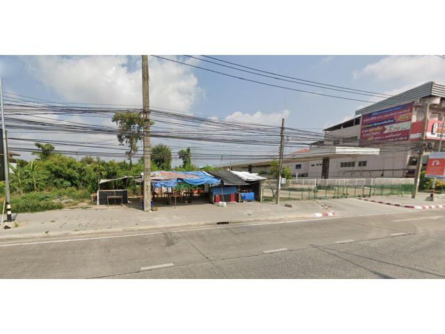 ขายที่ดิน 4 ไร่ ติดถนนศรีนครินทร์ ต.บางเมือง อ.เมือง จ.สมุทรปราการ