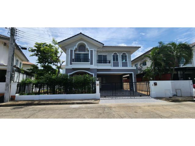 ให้เช่าบ้านเดี่ยว หมู่บ้านภัสสร 19 ถ.จตุโชติ เขตสายไหม 68 ตร.ว. 3 นอน แอร์ครบทุกห้อง