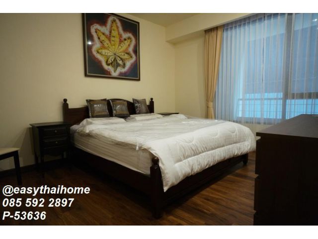 P-53636 ให้เช่า 30,000 บาท/เดือน Baan Chao Praya ชั้น 2 วิวแม่น้ำ คอนโดแต่งสวยพร้อมอยู่ ใกล้ MRT หัวลำโพง