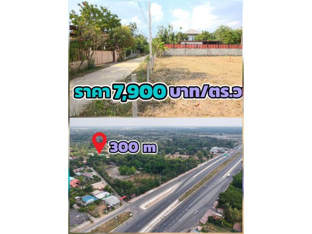 ╰┈►►ขายที่ดินโคราช ราคาถูกที่สุดในทำเล! ตร.วาละ 7,xxx โฉนดพร้อมโอน ใกล้ถนนใหญ่ 304