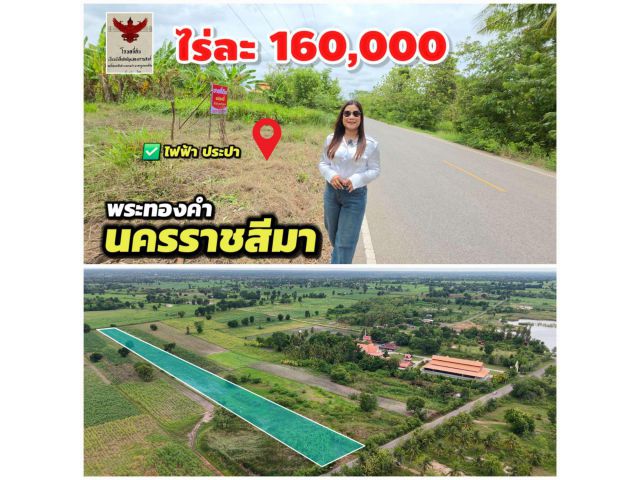 ╰┈►►หนีความวุ่นวาย มาสร้างอาณาจักรส่วนตัวที่โคราช!ในราคาที่เอื้อมถึงแบบสุดๆ กับที่ดิน 6 ไร่ 1 งาน  ในราคาเพียง 1 ล้านบาท (เฉ