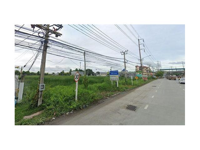 ขายที่ดินเปล่าแปลงใหญ่! ถนนวัดศรีวารีน้อย ใกล้ สนามบินสุวรรณภูมิ