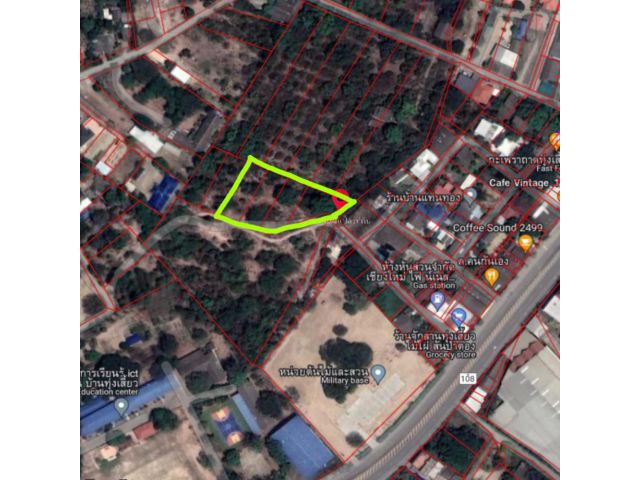 ที่ดิน 2 ไร่ เหลือแปลงสุดท้ายแล้ว อยู่ใกล้ถนนใหญ่เพียง 130 เมตร