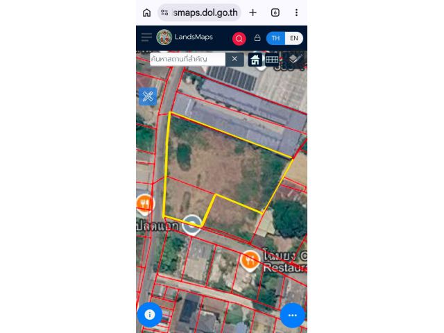 ขายที่ดิน 2ไร่2งาน ใกล้ตลาด7แยก ต.ห้วยจระเข้