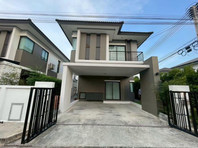 ขายบ้านแปลงมุม 2 ชั้น โครงการบ้านฟ้ากรีนเนอรี่ ทิวา ปิ่นเกล้า - สาย 5 | บ้านอายุเพียง 3 ปี | พร้อมอยู่