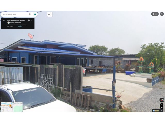 บ้านพร้อมที่ดินเนื้อที่ 112.8ตรว.หน้ากว้าง18เมตร ติดถนนสาธารณะ ใกล้วัดบางแขม