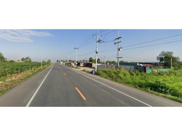 ขายที่ดิน 23 ไร่ ติดถนน 4094 ใกล้ถนนมอเตอร์เวย์ ต.หนองปลาไหล อ.บางละมุง จ.ชลบุรี