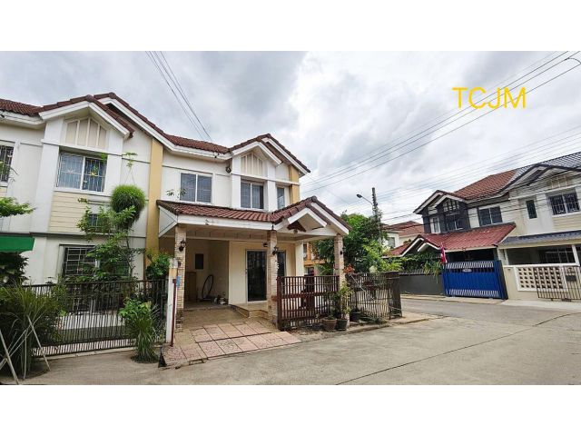 บ้านพฤกษา 49 บางใหญ่-แก้วอินทร์ ขายทาวน์เฮ้าส์ แปลงมุม 24.8 ตารางวา 3 ห้องนอน 2 ห้องน้ำ ใกล้รถไฟฟ้าสีม่วง ตลาดบางใหญ่