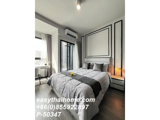 P-50347 ให้เช่า IDEO Sukhumvit - Rama 4 (ไอดีโอ สุขุมวิท - พระราม 4) | 1 ห้องนอน 1 ห้องน้ำ | วิวเมือง | ชั้น 8