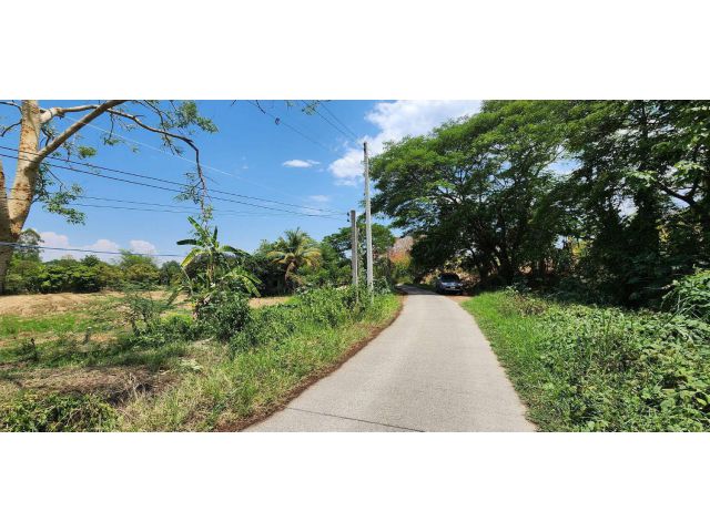 ขายที่ดิน 327 ตรว. ใกล้ถนนใหญ่ (ทล.107) เพียง 15 เมตร
