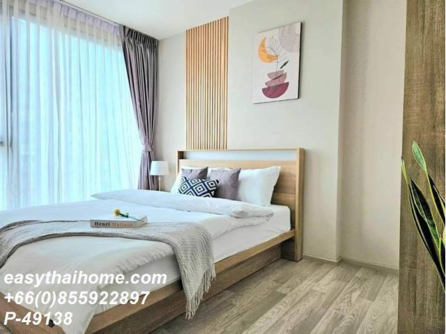 P-49138 ให้เช่า Ideo Mobi Sukhumvit EastPoint (ไอดีโอ โมบิ สุขุมวิท อีสต์พอยท์) | 1 ห้องนอน 1 ห้องน้ำ | วิวแม่น้ำ