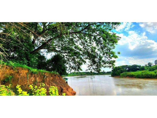 ขายที่ดินติดแม่น้ำชีมหาสารคาม3ไร่