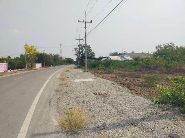 ขายที่ดิน300ตรว.เหมา950000-ติดทางหลวงเด่นมะขาม-กะดีอ้อ ต.ห้วยม่วง อ.กำแพงแสน จ.นครปฐม.เหมาะทำบ้านพัก/ร้านค้า/ห้องเช่า.