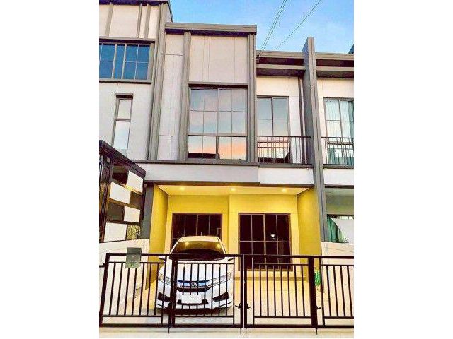 260827maiuypiag ให้เช่า ทาวน์เฮ้าส์ BTS คูคต 2.5 กม.17ตร.ว.105ตร.ม.สายไหม ให้เช่าทาวน์โฮม2ชั้น2นอน2น้ำ พหลโยธินและลำลูกก