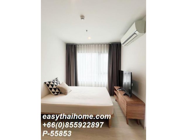 P-55853 ให้เช่า Life Asoke (ไลฟ์ อโศก) | 1 ห้องนอน 1 ห้องน้ำ | วิวเมือง | ชั้น 18 | เฟอร์นิเจอร์ครบ | พร้อมเข้าอยู่