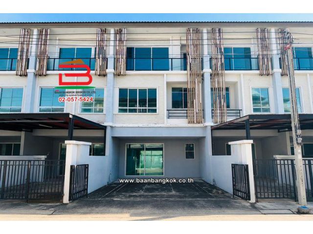 ทาวน์โฮม 3 ชั้น เนื้อที่ 18.7 ตร.ว. The Plant Citi Chaengwatthana : เดอะ แพลนท์ ซิตี้ แจ้งวัฒนะ, ใกล้ BTS เมืองทอง