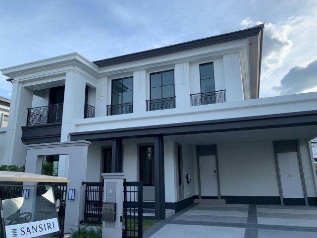 ขายบ้านเดี่ยว 2 ชั้น Fully Furnished ทั้งหลัง สไตล์วินเทจ ในโครงการเศรษฐสิริ แจ้งวัฒนะ–ประชาชื่น 2/@line chuenjit.j
