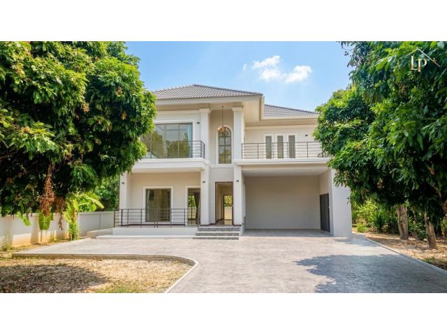 บ้านสวนเชียงใหม่ ที่ดินกว้างมาก วิวภูเขาออนใต้ สันกำแพง Garden home mountain view for sale ChiangMai