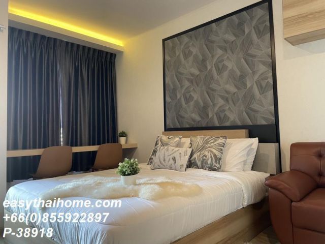 P-38918 ให้เช่า IDEO Sukhumvit 93 (ไอดีโอ สุขุมวิท 93) | ห้องสตูดิโอ | วิวเมือง | ชั้น 8 อาคาร B | เฟอร์นิเจอร์ครบ