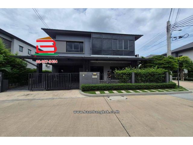 บ้านเดี่ยว 2 ชั้น เนื้อที่ 51.8 ตร.ว. เวนิว ไอดี พระราม 5 : Venue ID Rama 5 (ซอยถนนโยธาธิการ 2001)