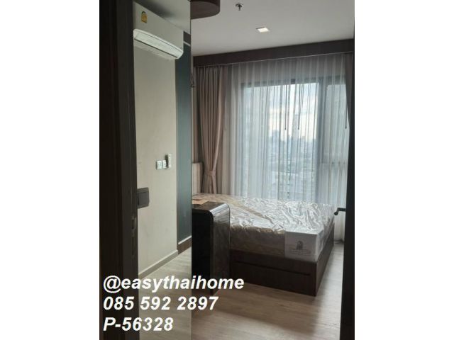 P-56328 ให้เช่าคอนโด Life Asoke - Rama 9 ชั้น 37 อาคาร A วิวเมือง 32 ตร.ม. 1 นอน เครื่องใช้ไฟฟ้าจัดเต็ม ใกล้ MRT