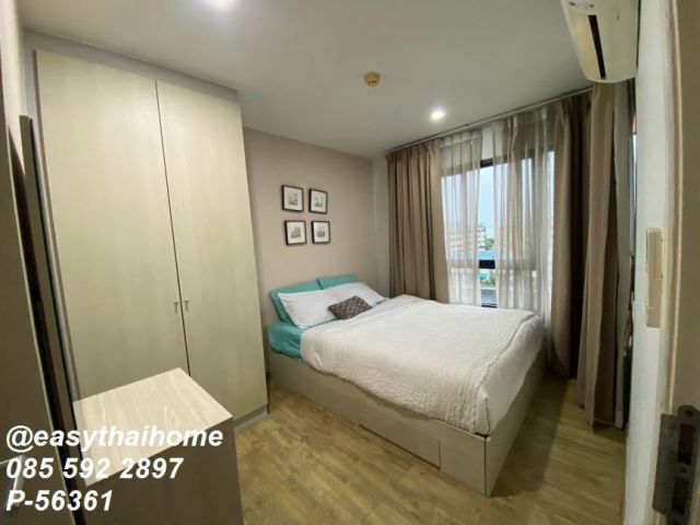 P-56361 ให้เช่าคอนโด Notting Hill Phahol - Kaset ชั้น 6 วิวเมือง 45 ตร.ม. 2 นอน 2 น้ำ ใกล้ BTS บางบัว