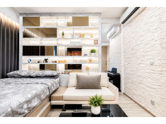 คอนโดหน้ากว้าง 2Bed 2น้ำ 2ครัว 2ที่จอด เพดานสูงตู้จุใจ ตอบโจทย์ครอบครัวมีรถ เดิน 150ม. ถึงสถานี BTS ม.เกษตรฯ
