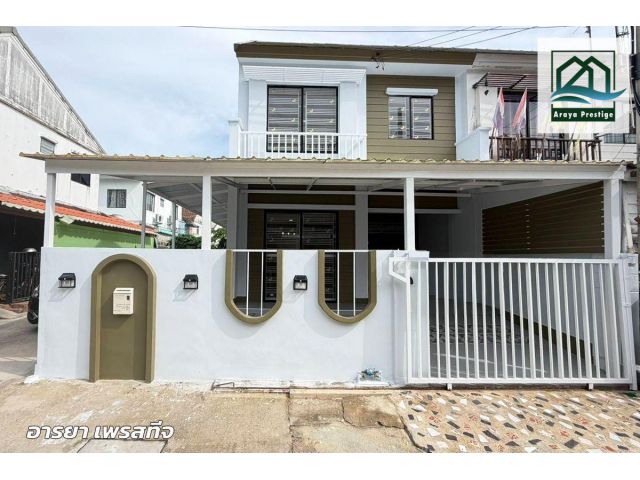 พฤกษา58/1 ลาดกระบัง-สุวรรณภูมิ หลังมุม ตกแต่งพร้อมเข้าอยู่