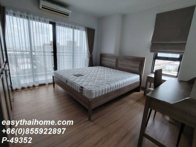 P-49352 ขาย Ideo Sukhumvit 115 (ไอดีโอ สุขุมวิท 115) | 2 ห้องนอน 2 ห้องน้ำ | วิวเมือง | ชั้น 12 | เฟอร์นิเจอร์ครบ