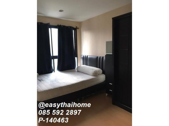 P-140463 ขายด่วน! Metro Sky Ratchada ใกล้ MRT ห้วยขวาง ชั้น 2 วิวสระว่ายน้ำ Line ID: @easythaihome 085-592-2897