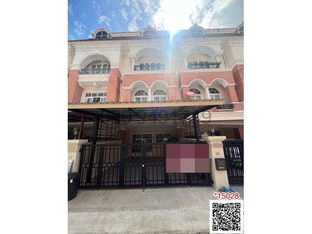 เช่า ทาวน์โฮม ขนาด 3 ห้องนอน คาซ่า ซิตี้ รามคำแหง ติดซอยรามคำแหง 76 ใกล้ โรงเรียนนานาชาติ RAIS